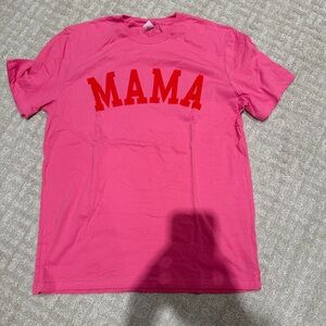 NWT - MAMA T SHIRT - PINK - Size L